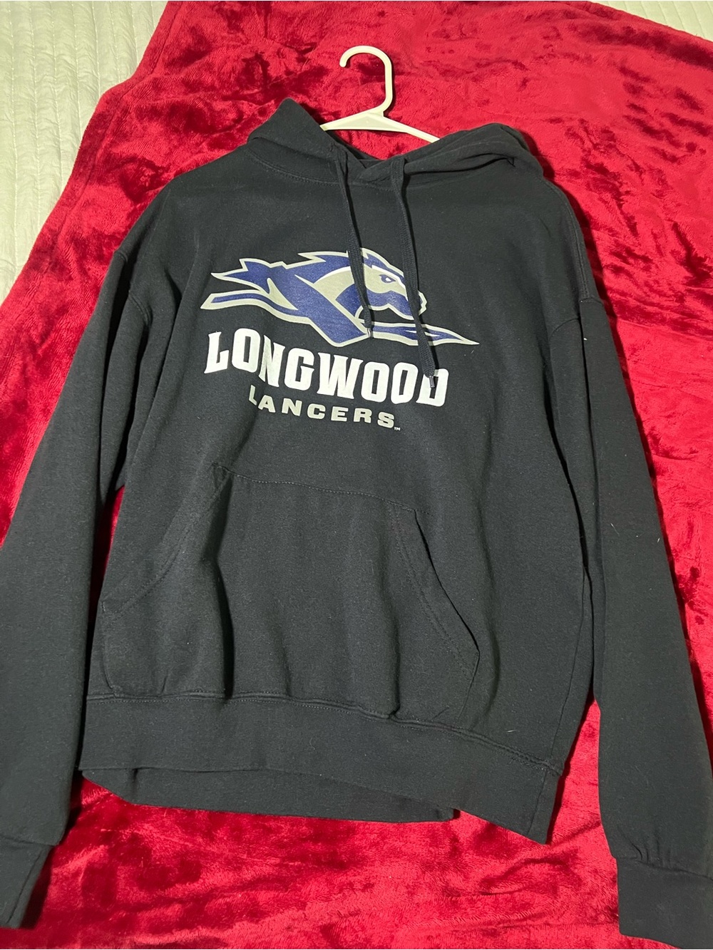 Longwood Lancers Navy Pullover Hoodie